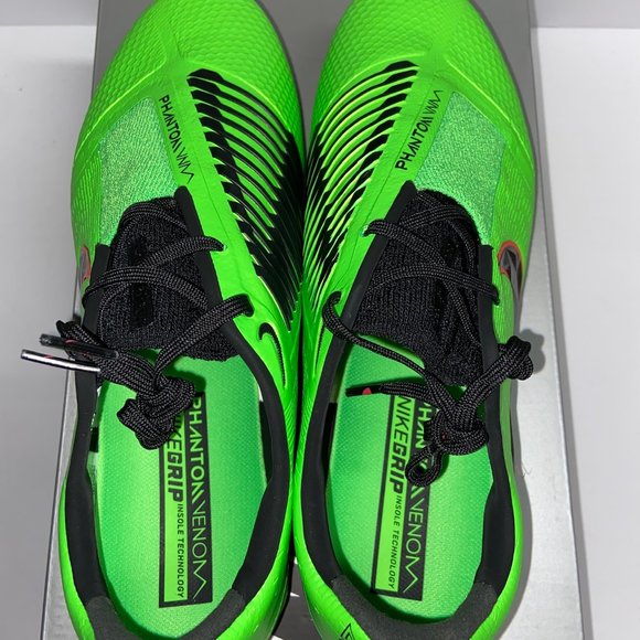 Nike Phantom Venom Elite FG ACC Soccer Cleats Shoes Green AO7540-306 Size NEW main image 9